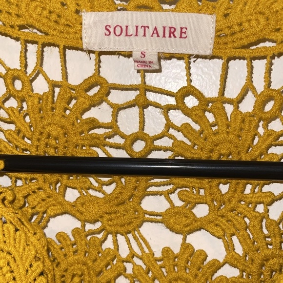 🌹SOLITARE SLEEVELESS CROCHET TOP - Picture 4 of 4